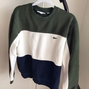 Lacoste Colorblock Crewneck Sweater